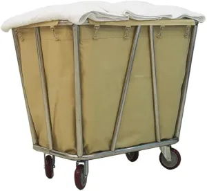 Laundry Sorter on Wheels Laundry Trolley Cart Medical Cart Commercial Heavy-Duty Rolling Laundry Sorter Cart On Wheels, Wheeled Hotel Trolley Bin with Removable Bag (Color : Yellow)