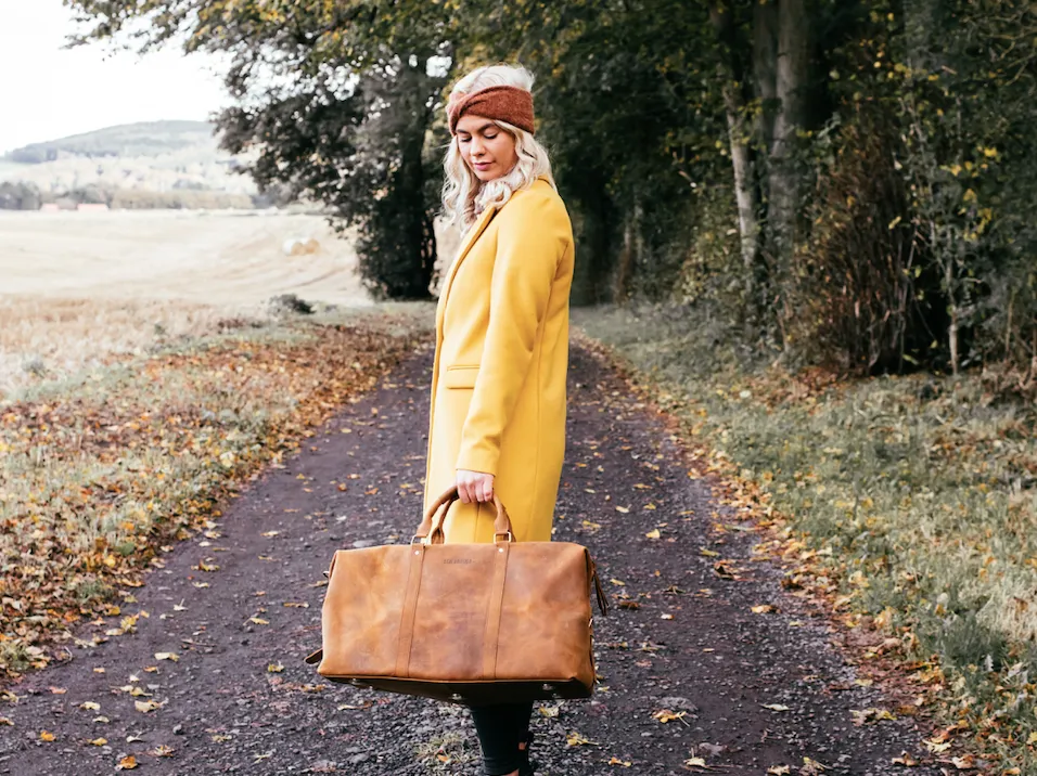 Leather Duffle Bag