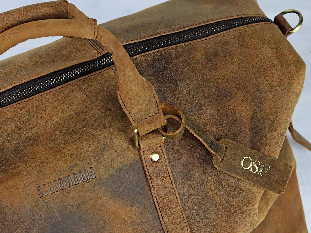 Leather Duffle Bag