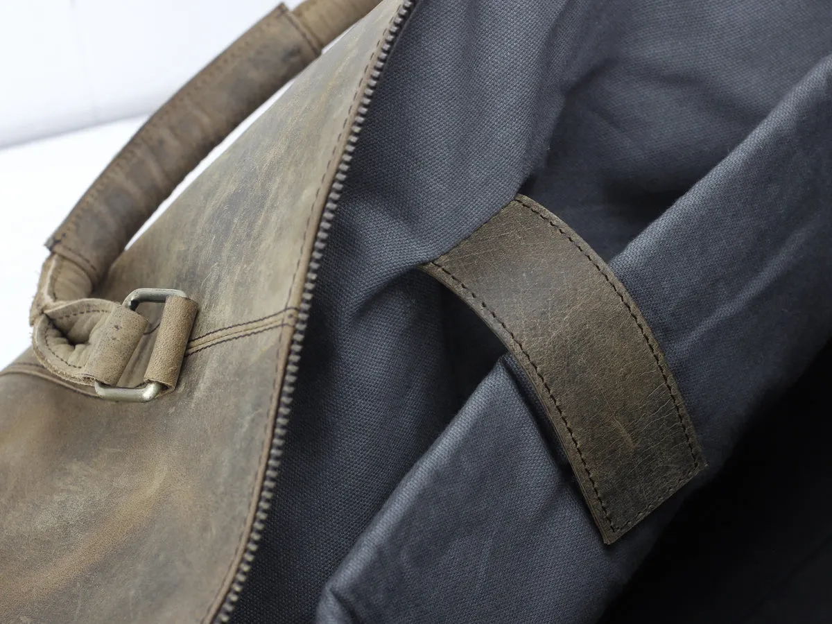 Leather Duffle Bag