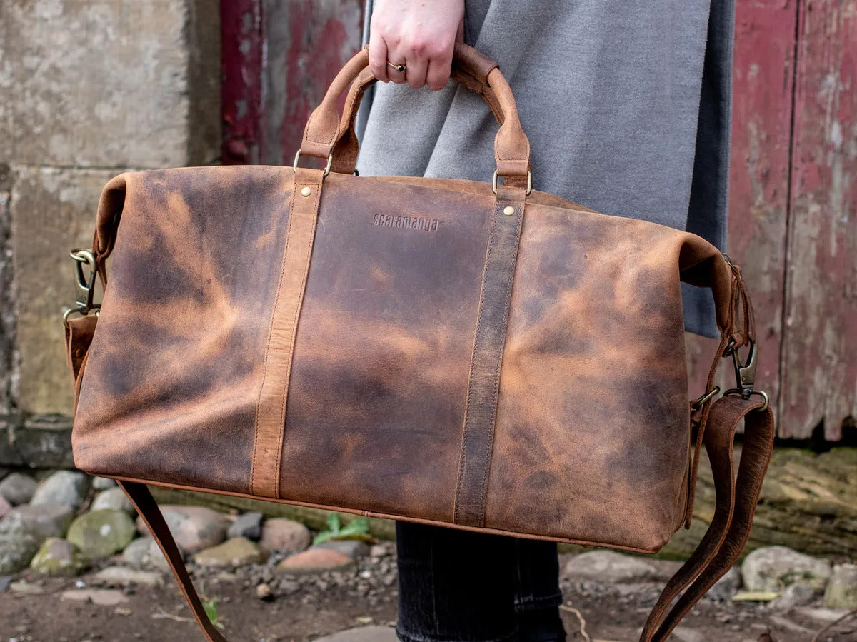 Leather Duffle Bag
