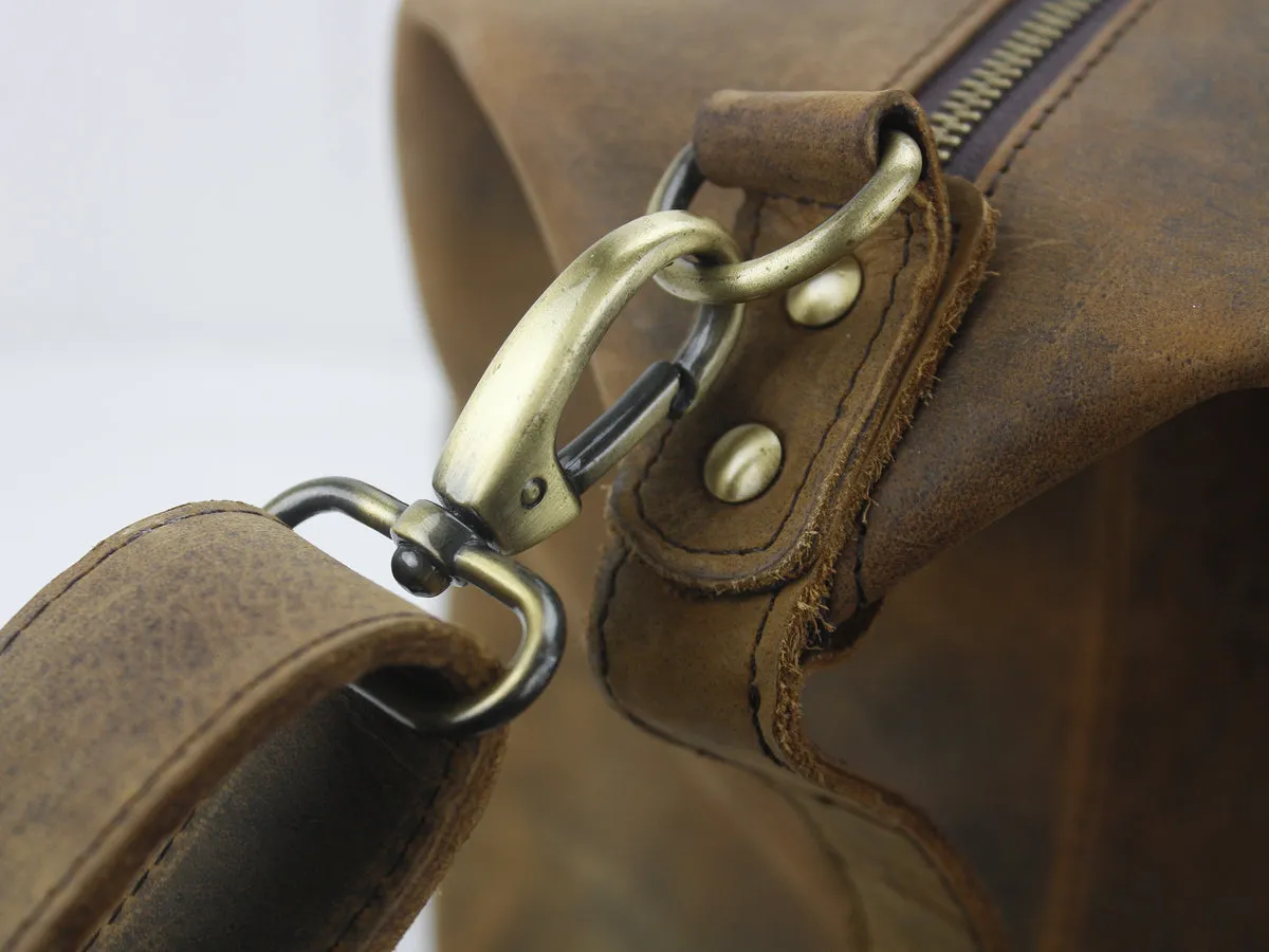 Leather Duffle Bag