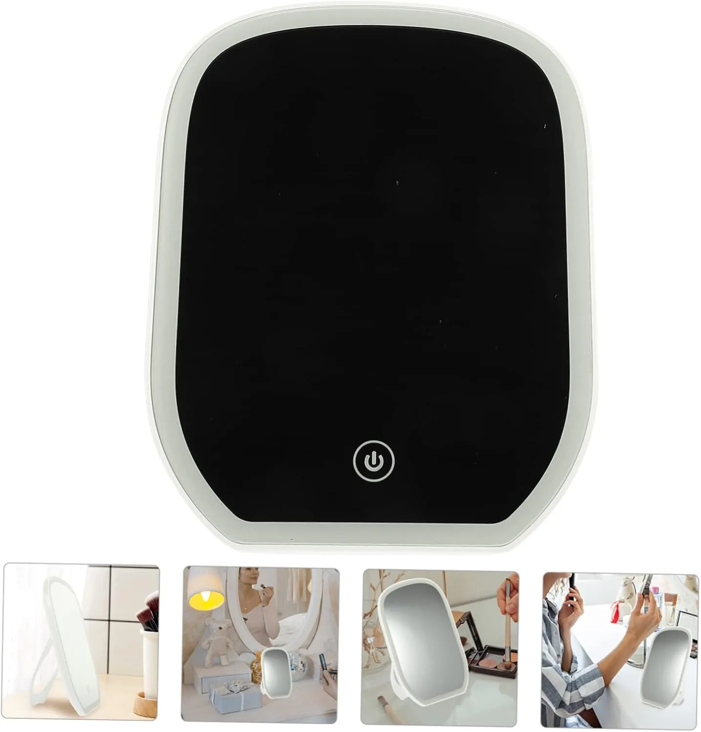 Led Makeup Mirror 3 Charging Smart Led Light Makeup Desk Mirror for Women