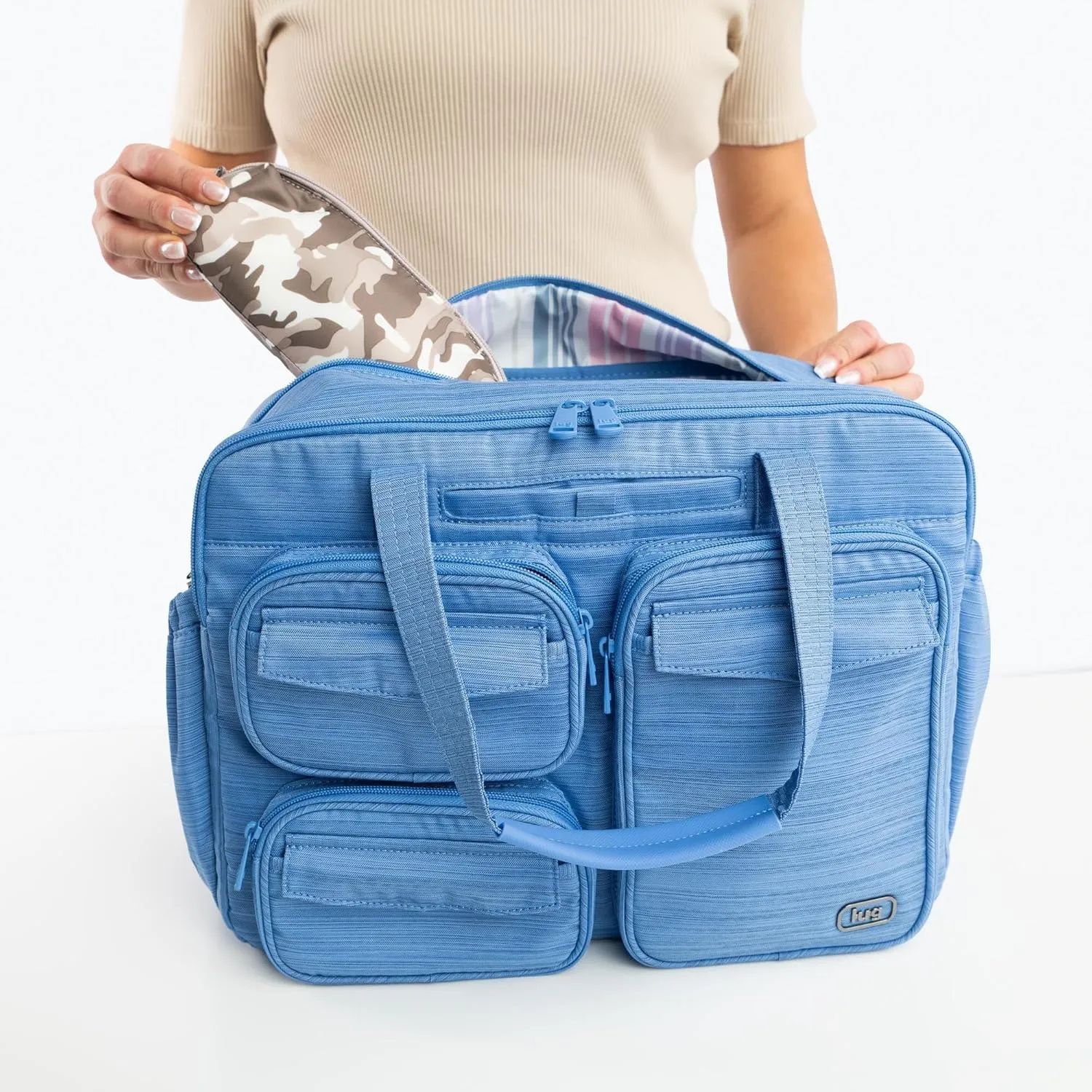 Legacy Collection Puddle Jumper 2 Duffel Bag, BRUSHED MARINA
