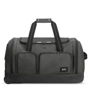 LEROY Rolling Duffel - Black