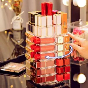 Lipstick Holder, Lipstick Storage Box Makeup Organizer Shelf