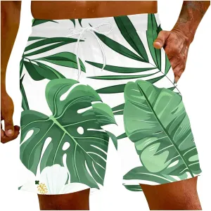 Lounging Shorts for Men Outdoor Five Point Beach Pants Swimming Summer Men's Pants Shorts Men Mens Swim Without