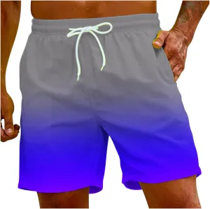 Lounging Shorts for Men Outdoor Five Point Beach Pants Swimming Summer Men's Pants Shorts Men Mens Swim Without