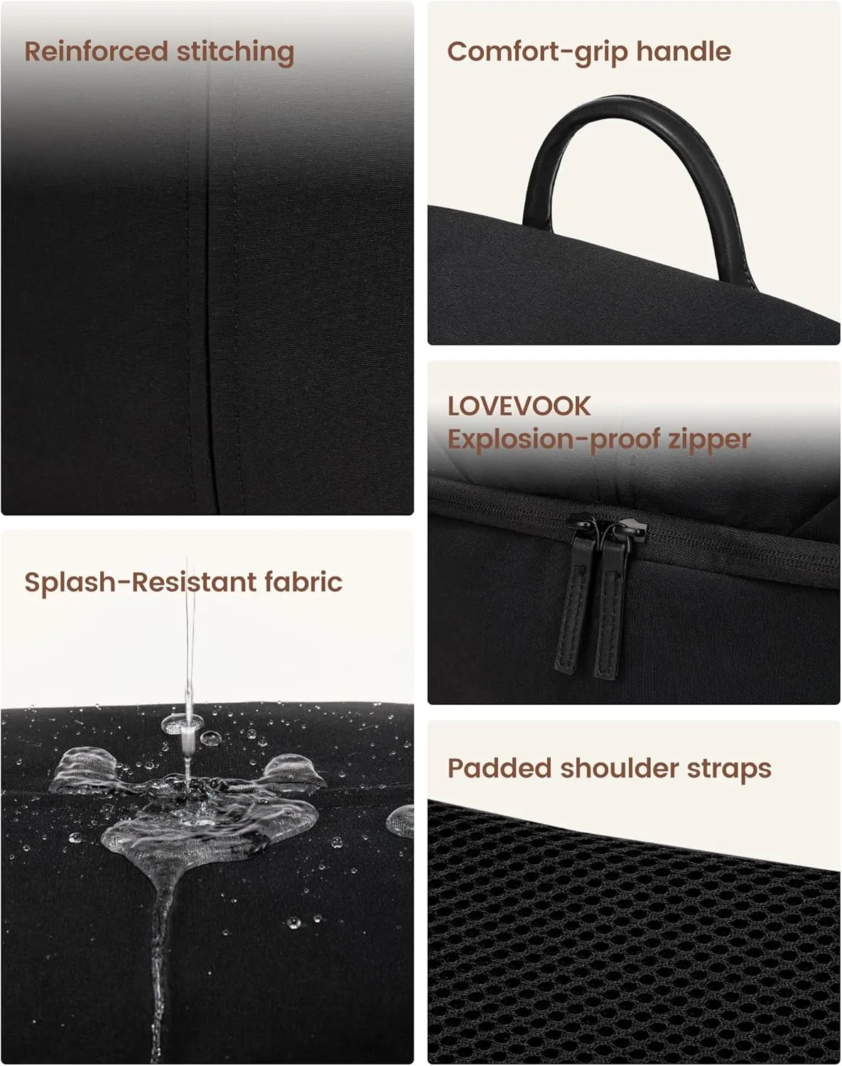 LOVEVOOK Travel Backpack for Women, Extra Large Carry On Bags for Airplanes, Waterproof Personal Item Travel Bag Flight Approved, Weekender Backpacks for Daily Work