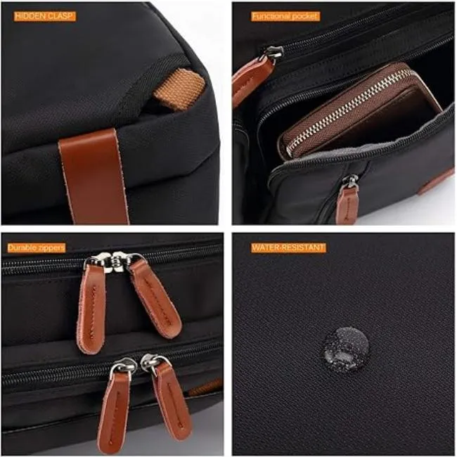 Luca | Adjustable Messenger Crossbody Laptop Travel Bag