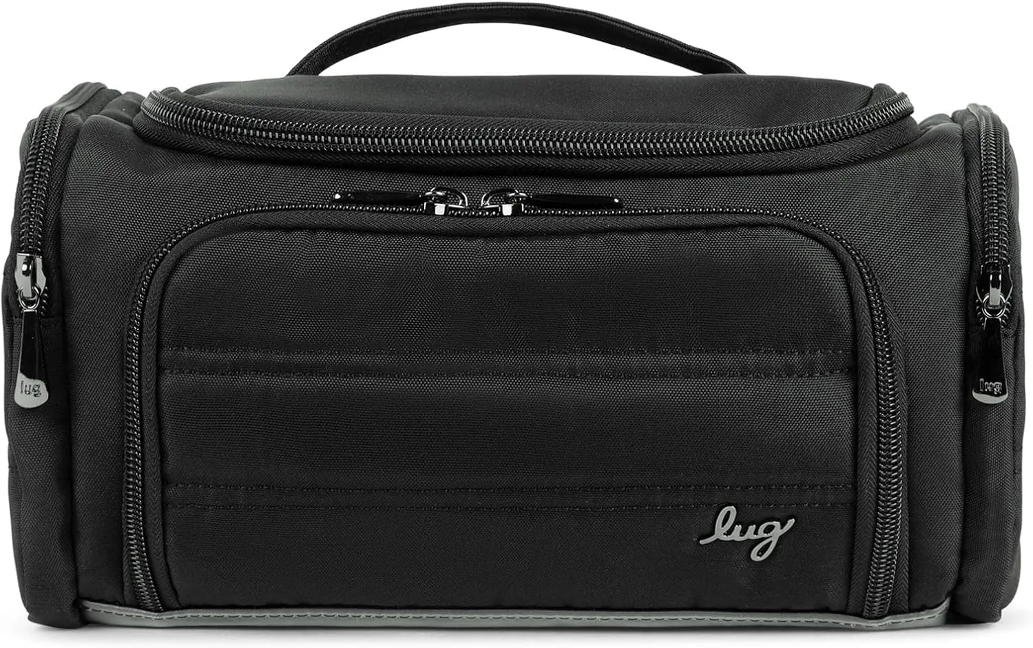 Lug - Trolley Medium Cosmetic Case (Brushed Black)