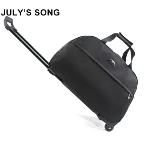 Luggage Suitcase JULY'S SONG bag Trolley Bag Industrial-grade Rolling Trustworthy service Duffle Travel