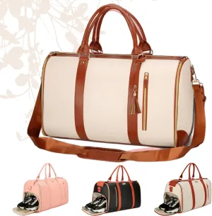 Lux Mega Travel Bag, Lux Mega Bag, Lux Travel Bags for Women, Foldable & Portable Travel Bag for Women (Beige)