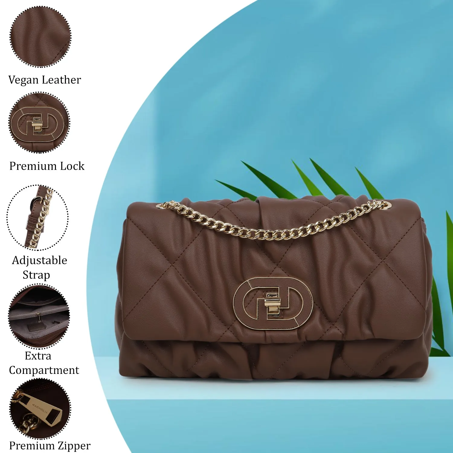 Magnolia Gianna Sling Brown