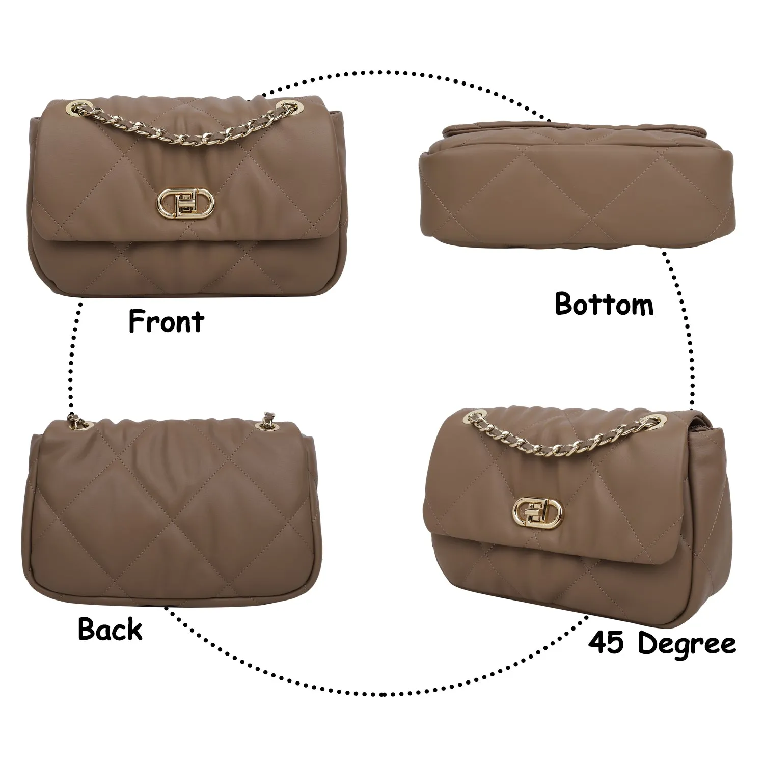 Magnolia Zenith Sling Bag Beaver Brown