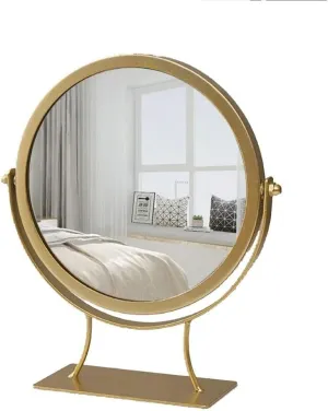 Makeup Mirrors Dressing Table Opening red Storage Tray Entrance Mirrors Key Tray Cosmetics Storage Rack