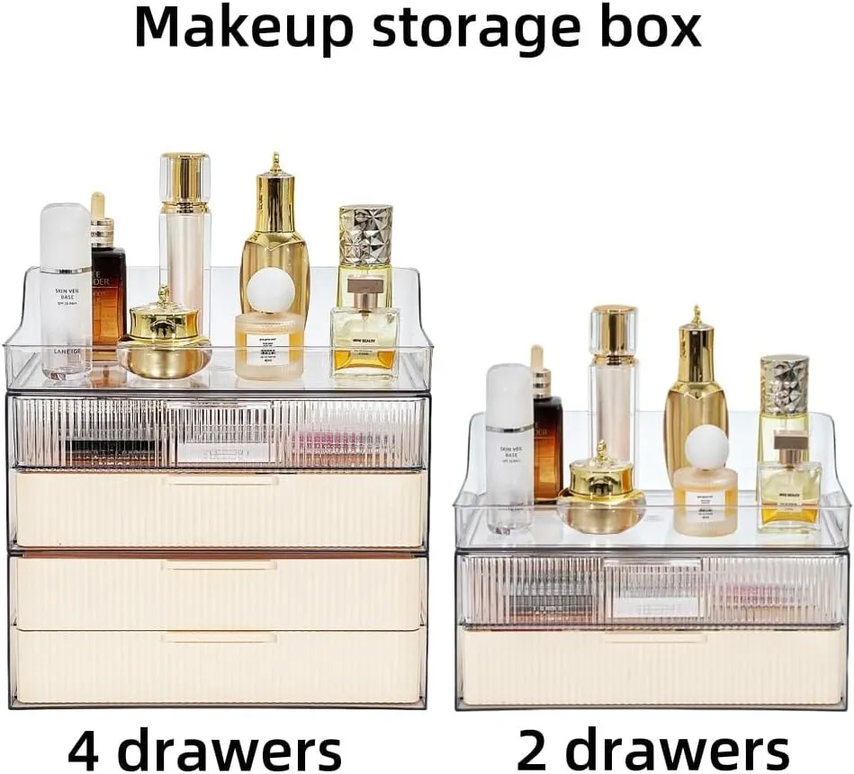 Makeup Organizer Countertop Large Cosmetic Display Cases Cosmetic Organizer Skin care Organizer