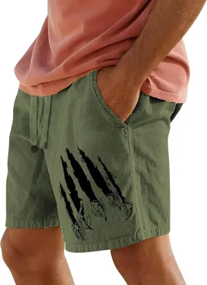 Male Swim Gradient Tie Dye Sports Shorts Casual Beach Couple Pants Short for Men Elastic Waist Mens Blue