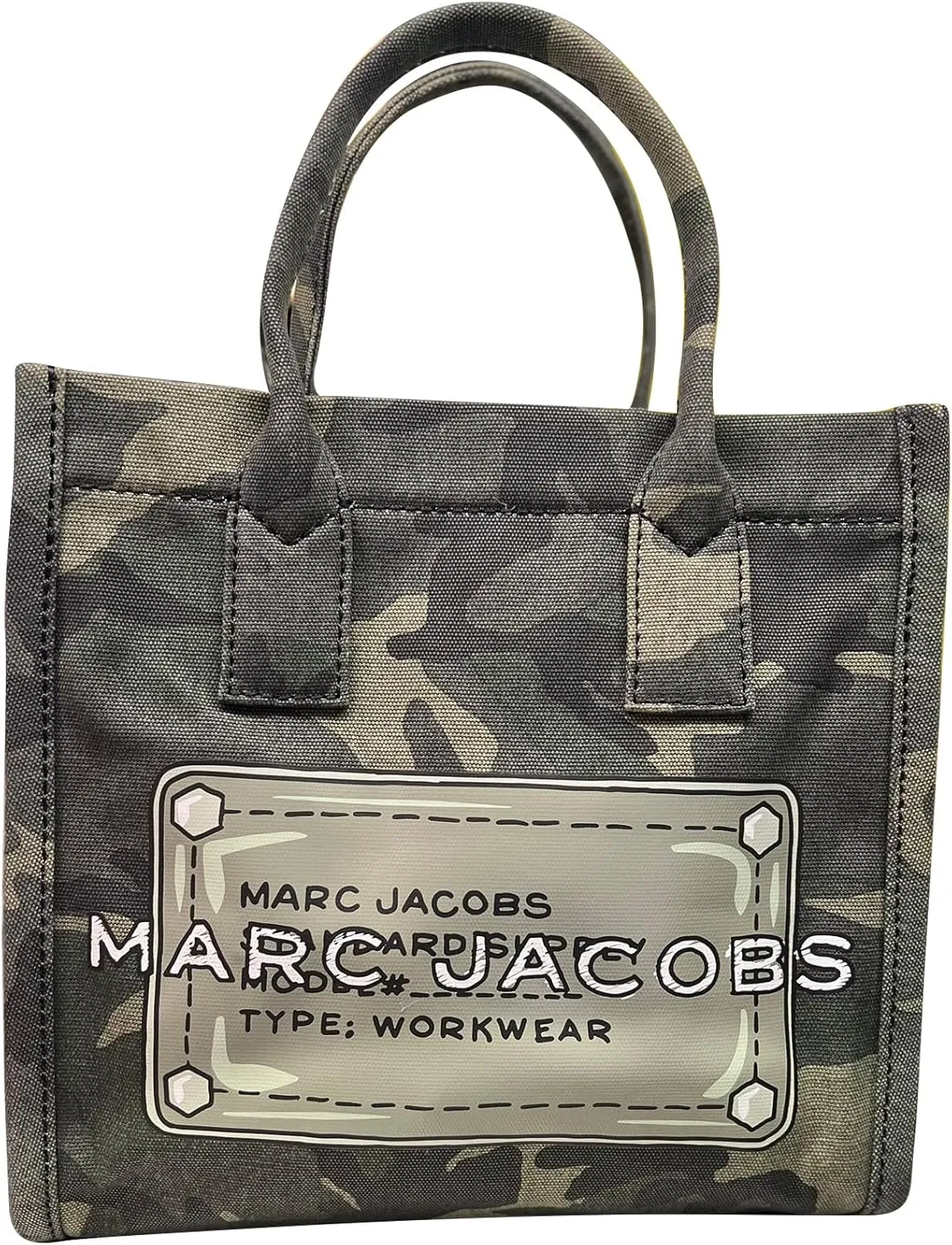 Marc Jacobs Medium Nylon Tote - Camo Multi