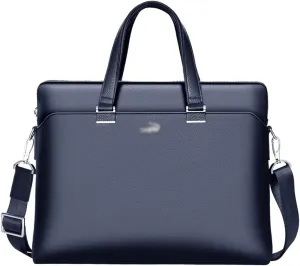 Men's Briefcase Casual Computer Men's Bag Lawyer Business Leather Shoulder Messenger Bag