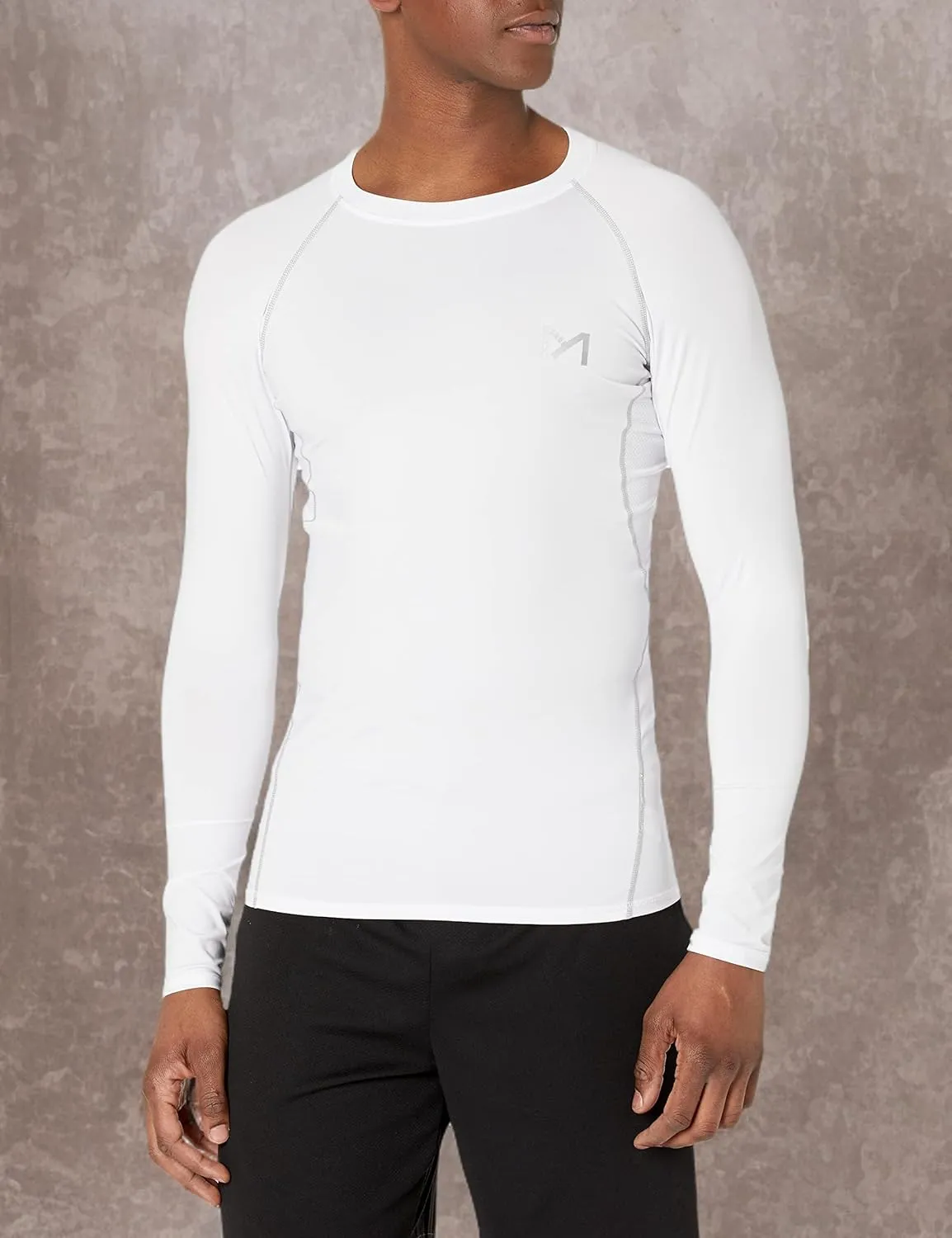 Men's Compression Long Sleeve Athletic Workout Shirt