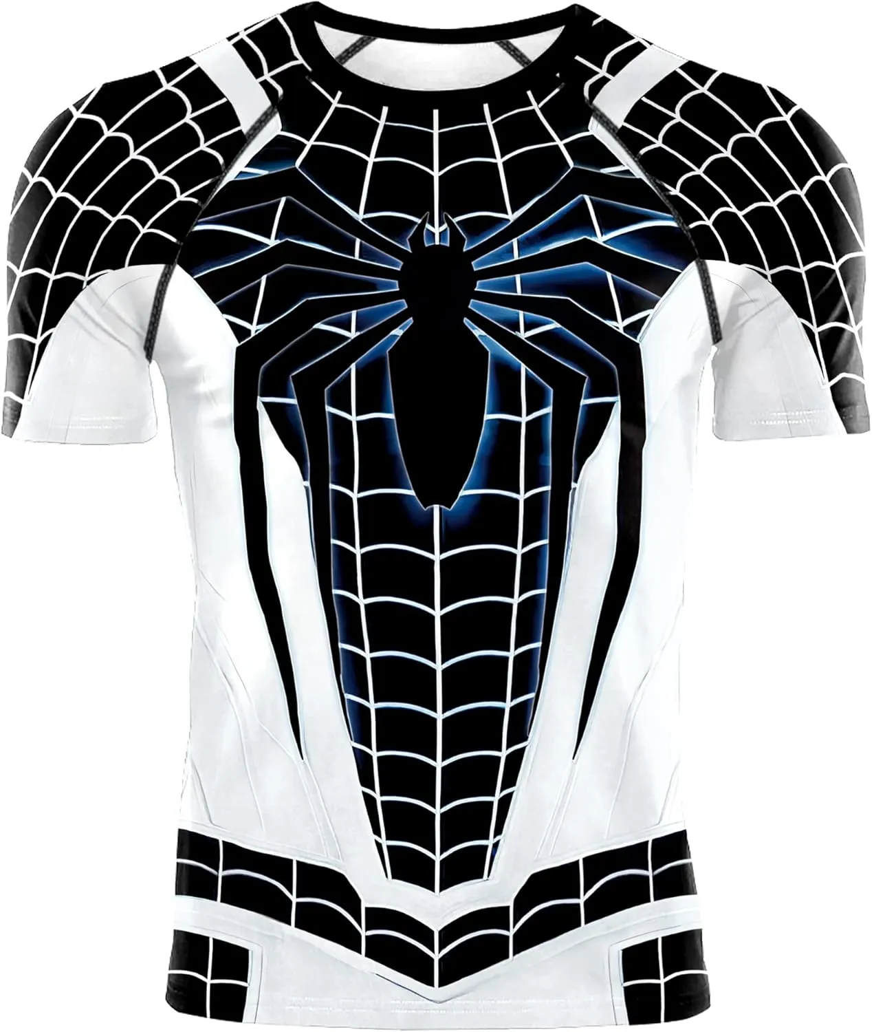 Men's Compression Shirts Long Sleeve Short Sleeve Workout T-Shirt Athletic Fitness Gym Tops for Men