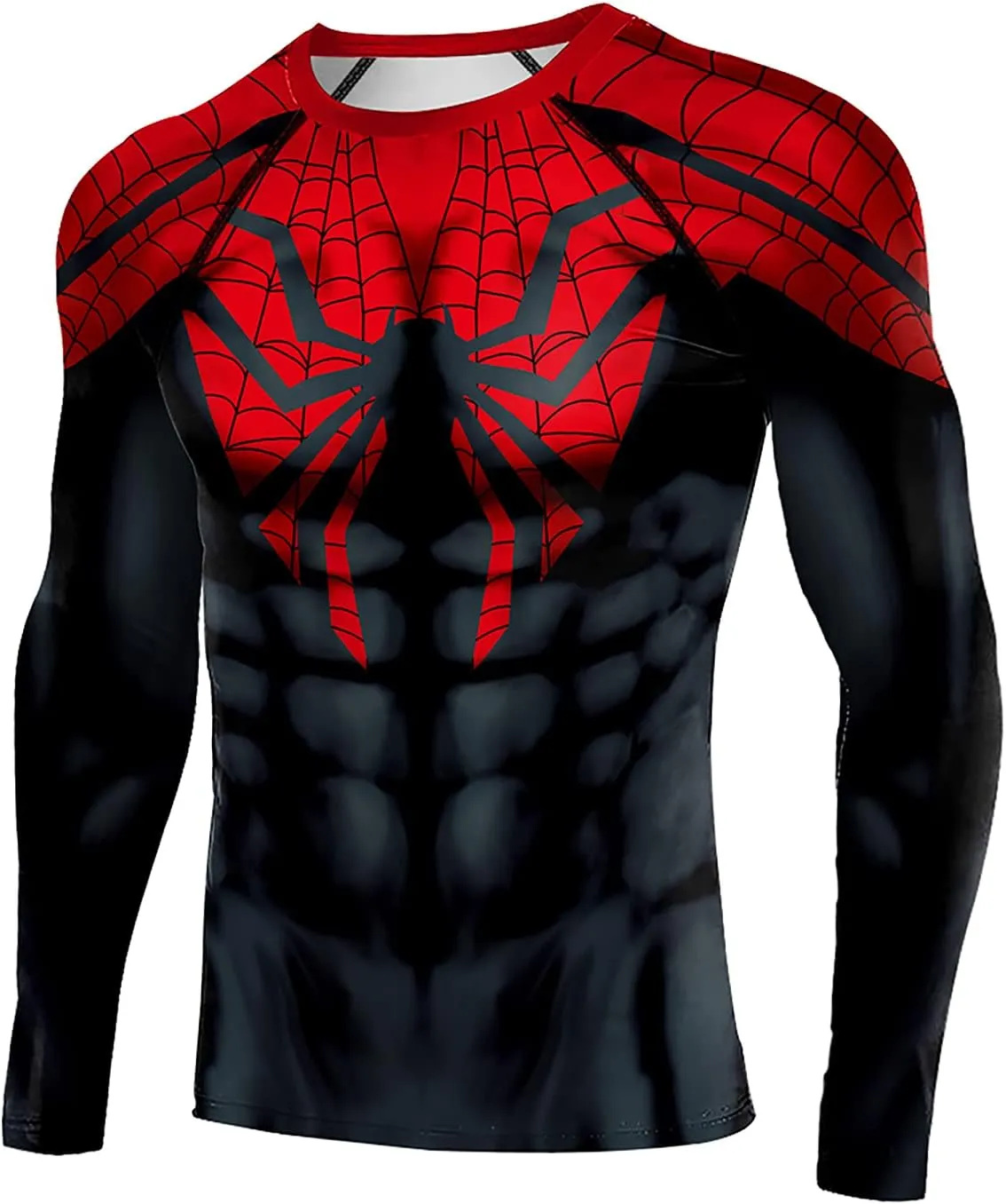 Men's Compression Shirts Long Sleeve Short Sleeve Workout T-Shirt Athletic Fitness Gym Tops for Men