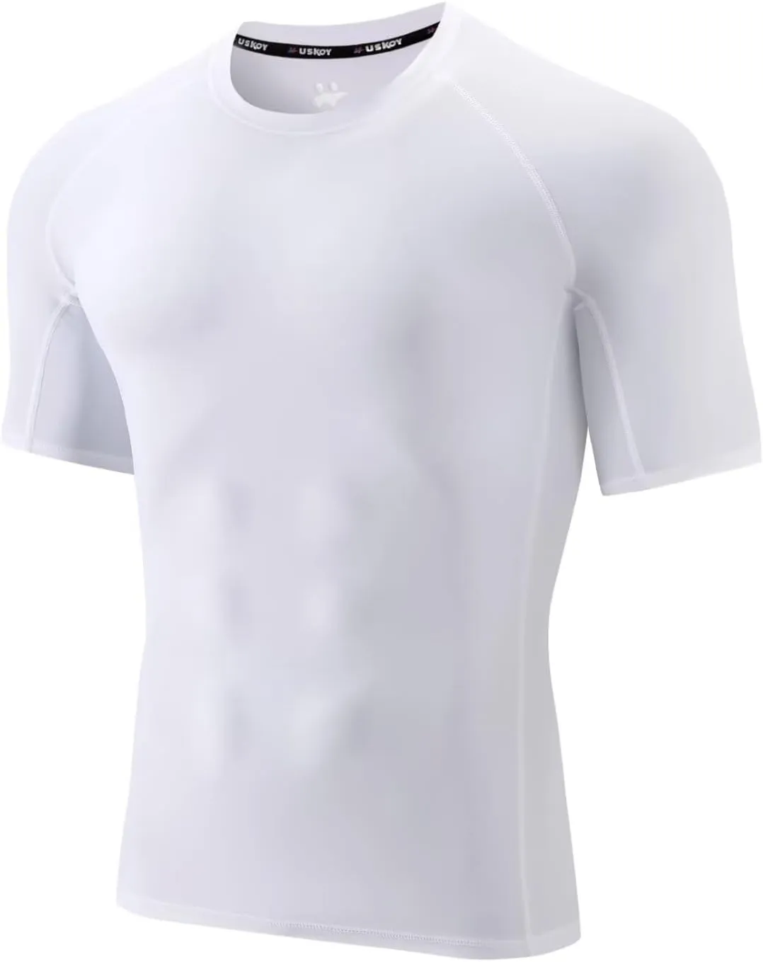 Men's Rash Guard T-Shirts UPF 50  Baselayer Short Sleeve Skins Compression Performance Fit Tee
