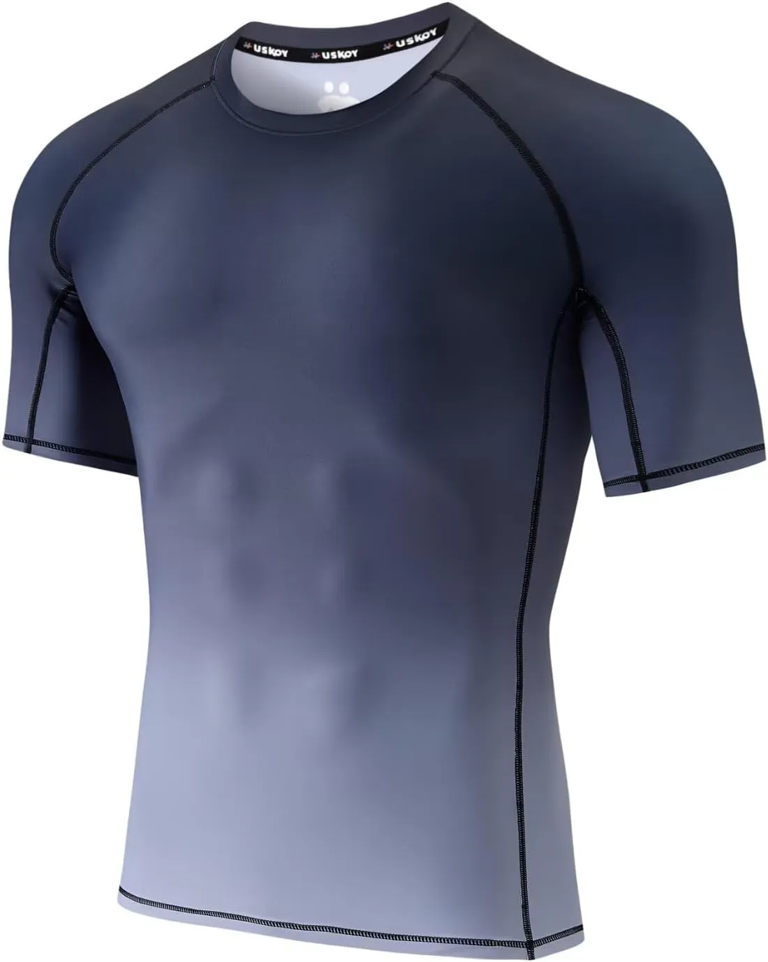 Men's Rash Guard T-Shirts UPF 50  Baselayer Short Sleeve Skins Compression Performance Fit Tee