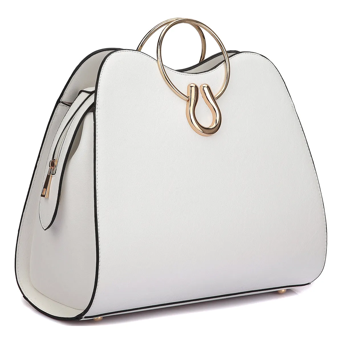 Metal Handle Tote