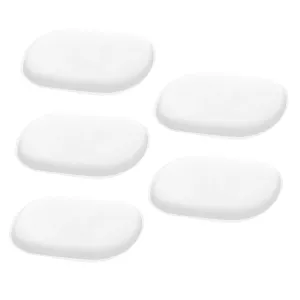 Mikinona 5pcs Jelly Powder Makeup Sponge Beauty Sponge Home Cosmetic Puff Powder Pads for Face Powder Makeup Tool Makeup Pads Facial Sponges Makeup Silicone Puff Transparent
