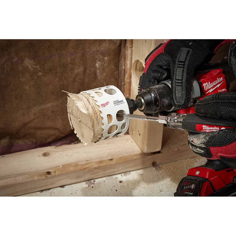 Milwaukee 49-22-4095 10 PC HOLE DOZER Electricians Hole Saw Kit