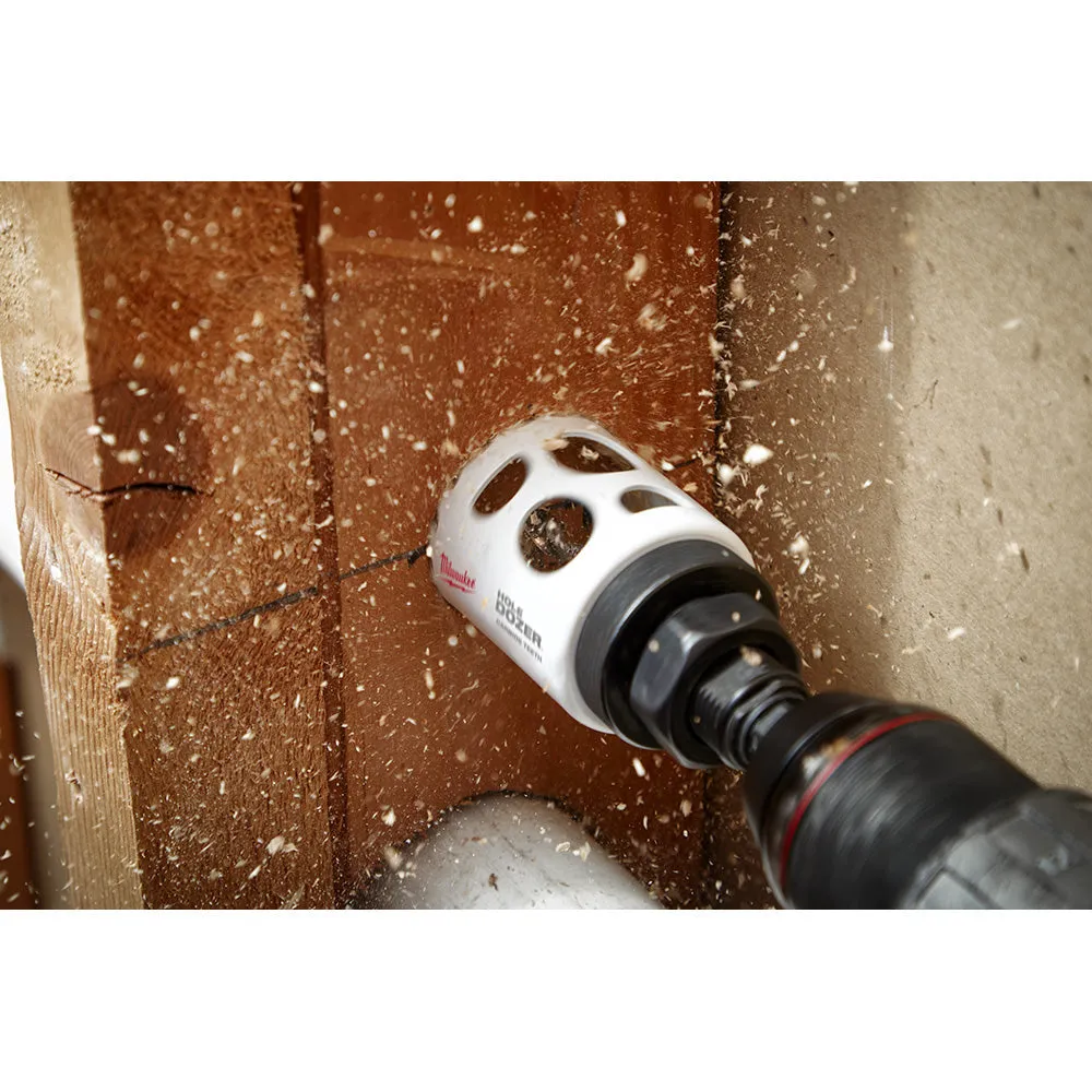 Milwaukee 49-22-4095 10 PC HOLE DOZER Electricians Hole Saw Kit