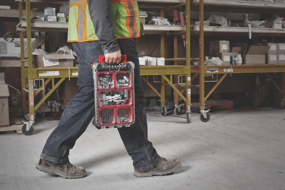 Milwaukee  Packout Compact Organiser Case 9 3/4" x 15"