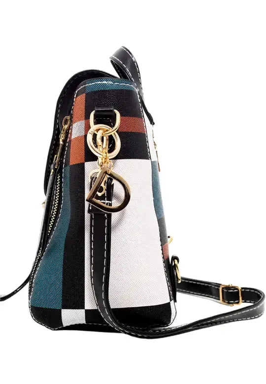 Mini Convertible Backpack Small Purse for Women Dasti (Red)