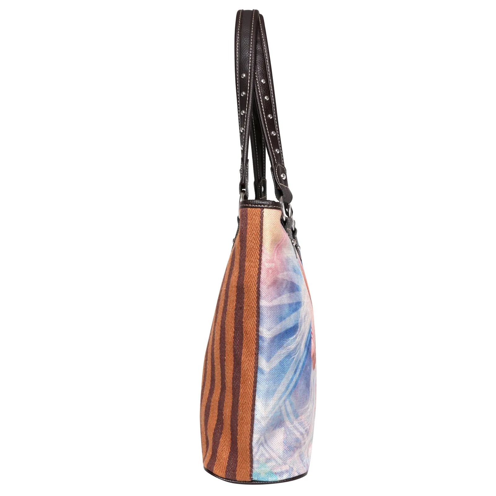 Montana West Horse Canvas Tote Bag