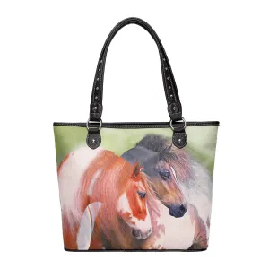 Montana West Horse Canvas Tote Bag