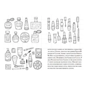 Moodtape Zakka Transparent Stamp - Makeup