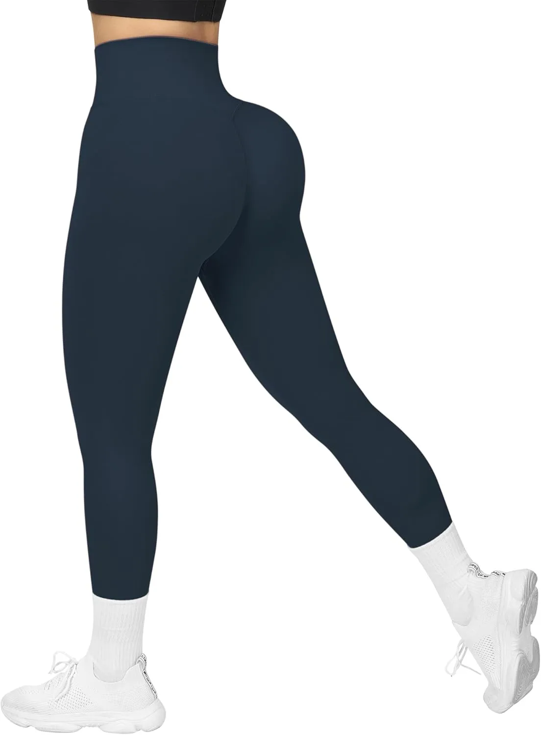 MOOSLOVER Seamless Butt Lifting Workout Leggings for Women High Waist Yoga Pants Compression Contour Tights
