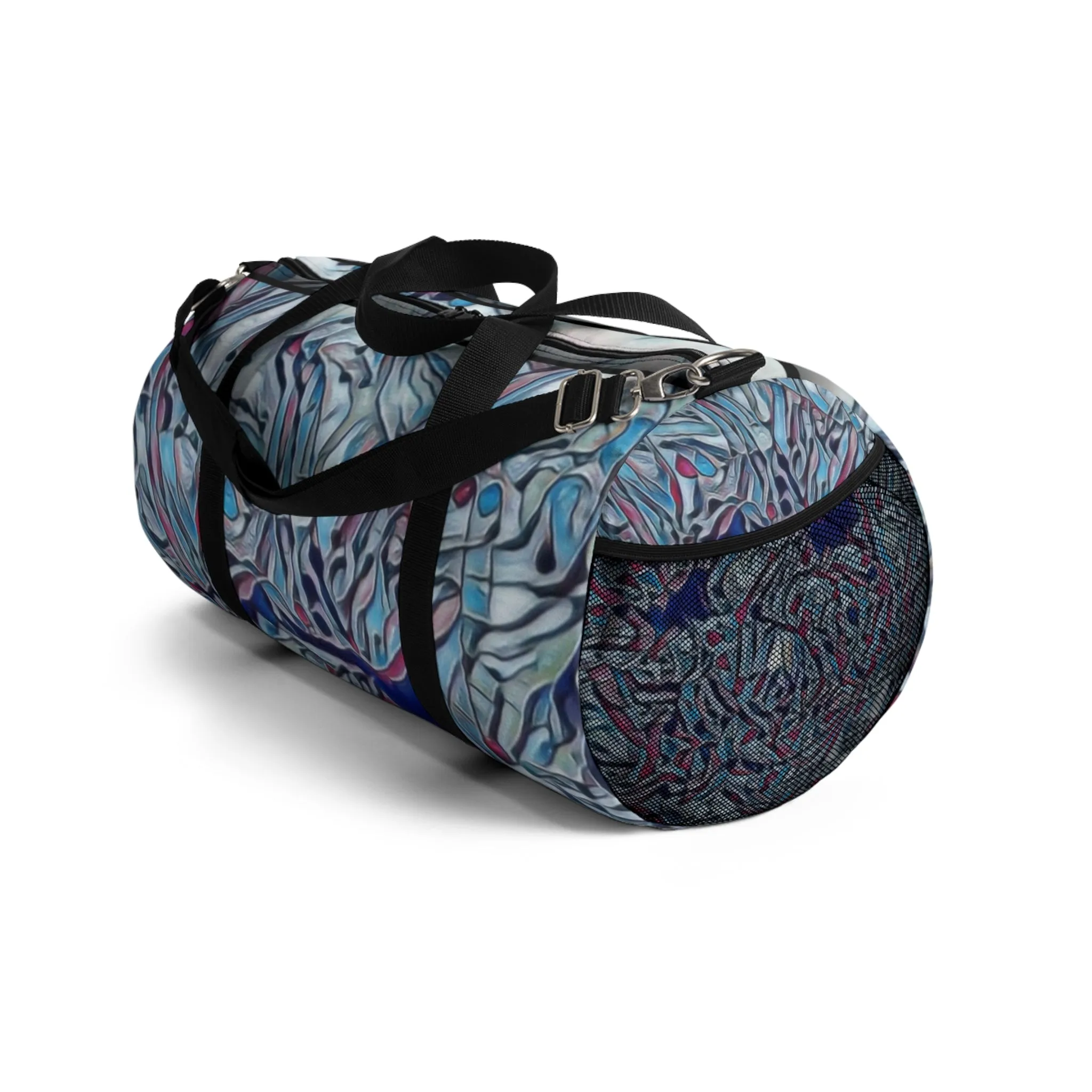 Mosaic blue Duffel High-quality Bag On-demand delivery