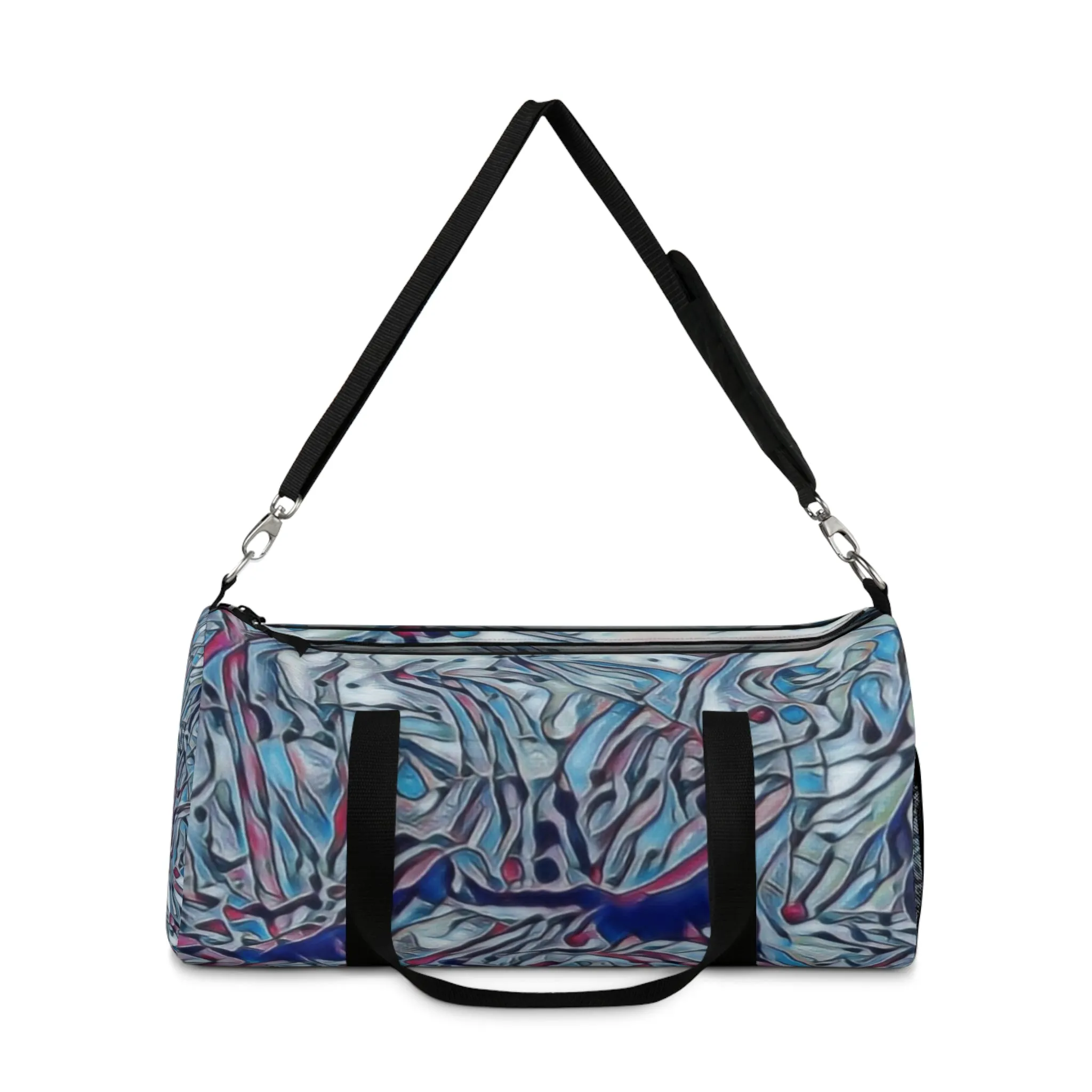 Mosaic blue Duffel High-quality Bag On-demand delivery