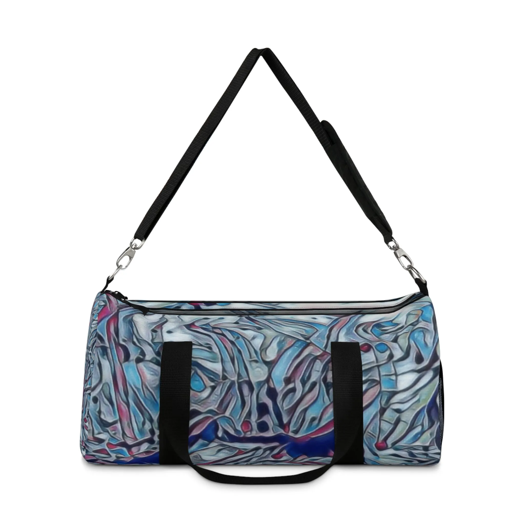 Mosaic blue Duffel High-quality Bag On-demand delivery