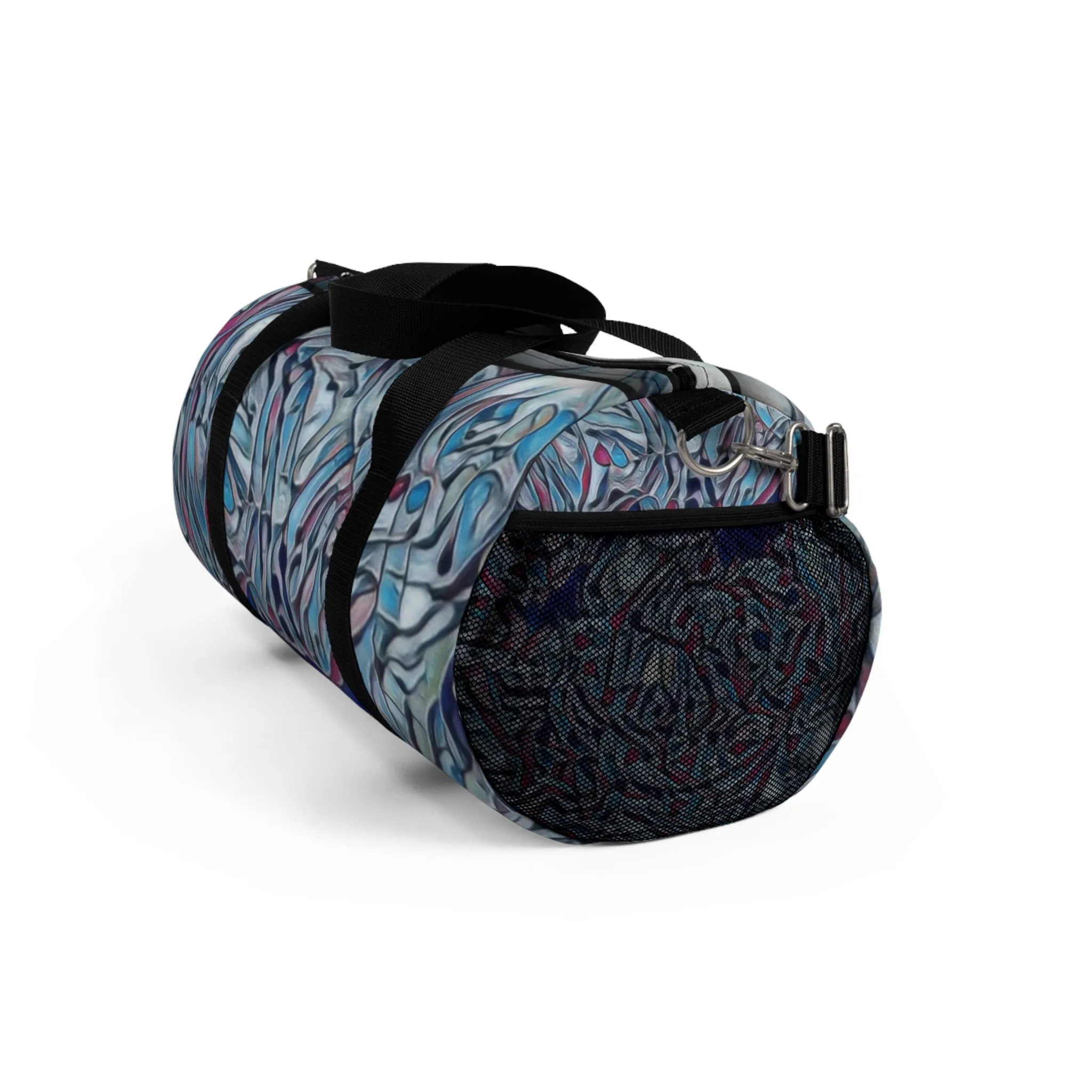 Mosaic blue Duffel High-quality Bag On-demand delivery