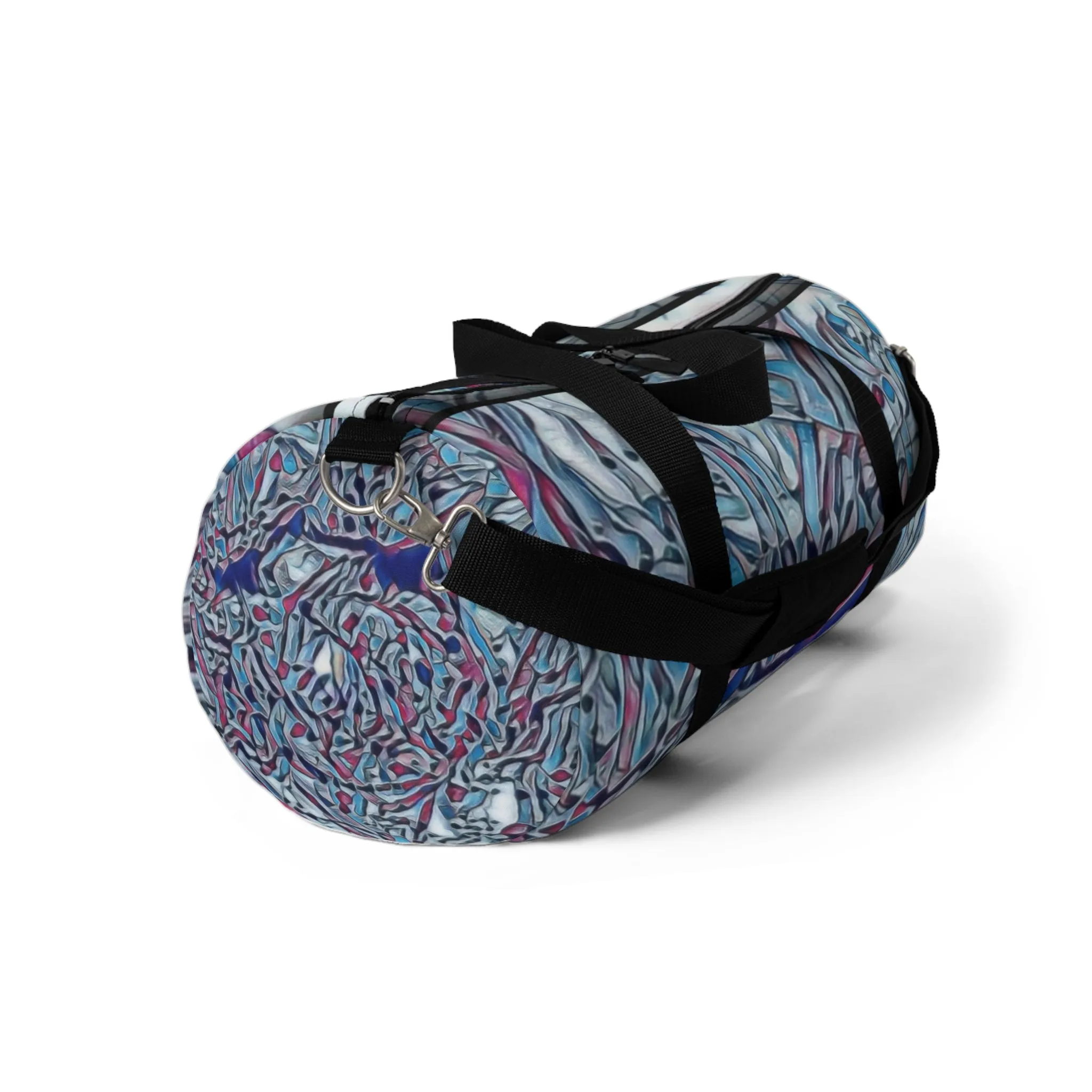 Mosaic blue Duffel High-quality Bag On-demand delivery