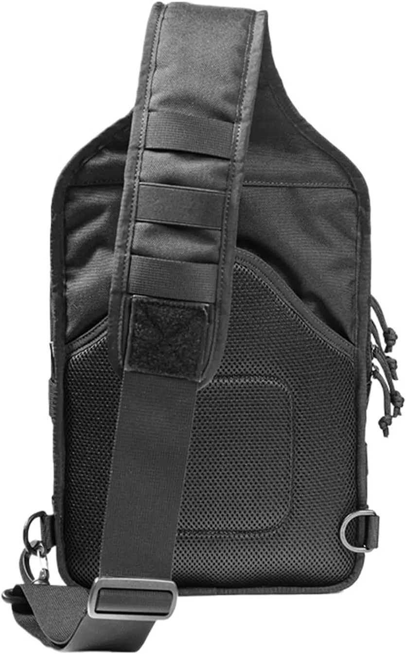 Multi-function Camous Bag Outdoor Hiking Travel Oblique Satchel Chest Bag 1000D Sports Shoulder Bag(CP)