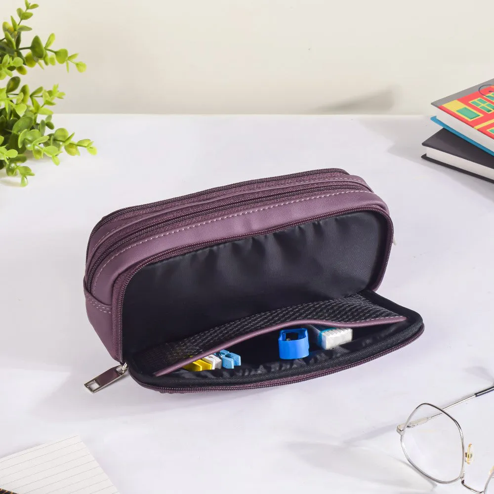 Multipurpose Pen Case Purple