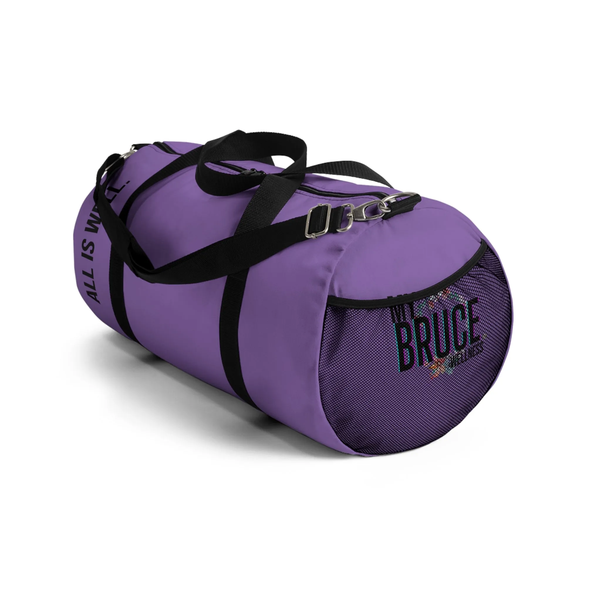 My BRUCE Wellness Light Purple Duffel Bag