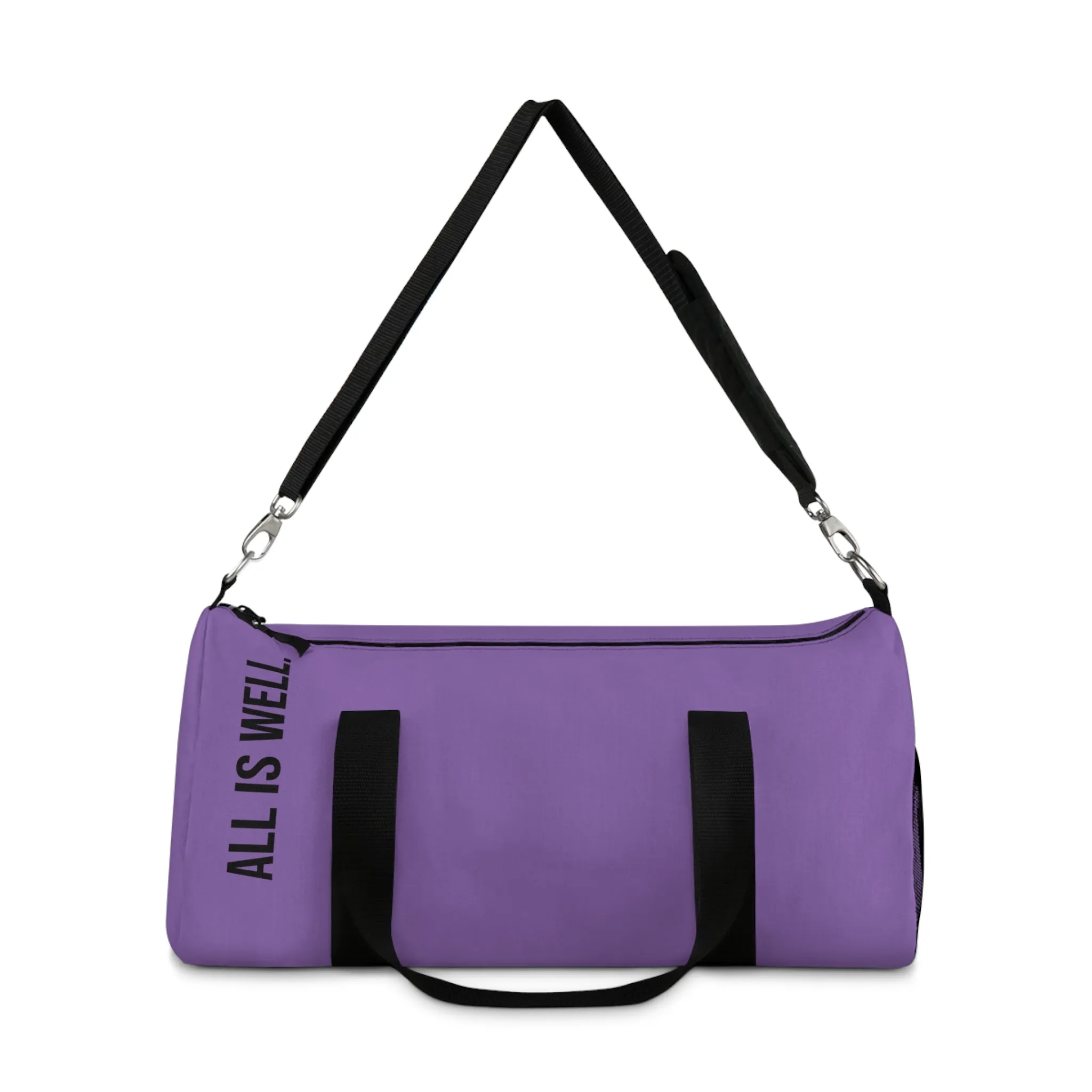 My BRUCE Wellness Light Purple Duffel Bag
