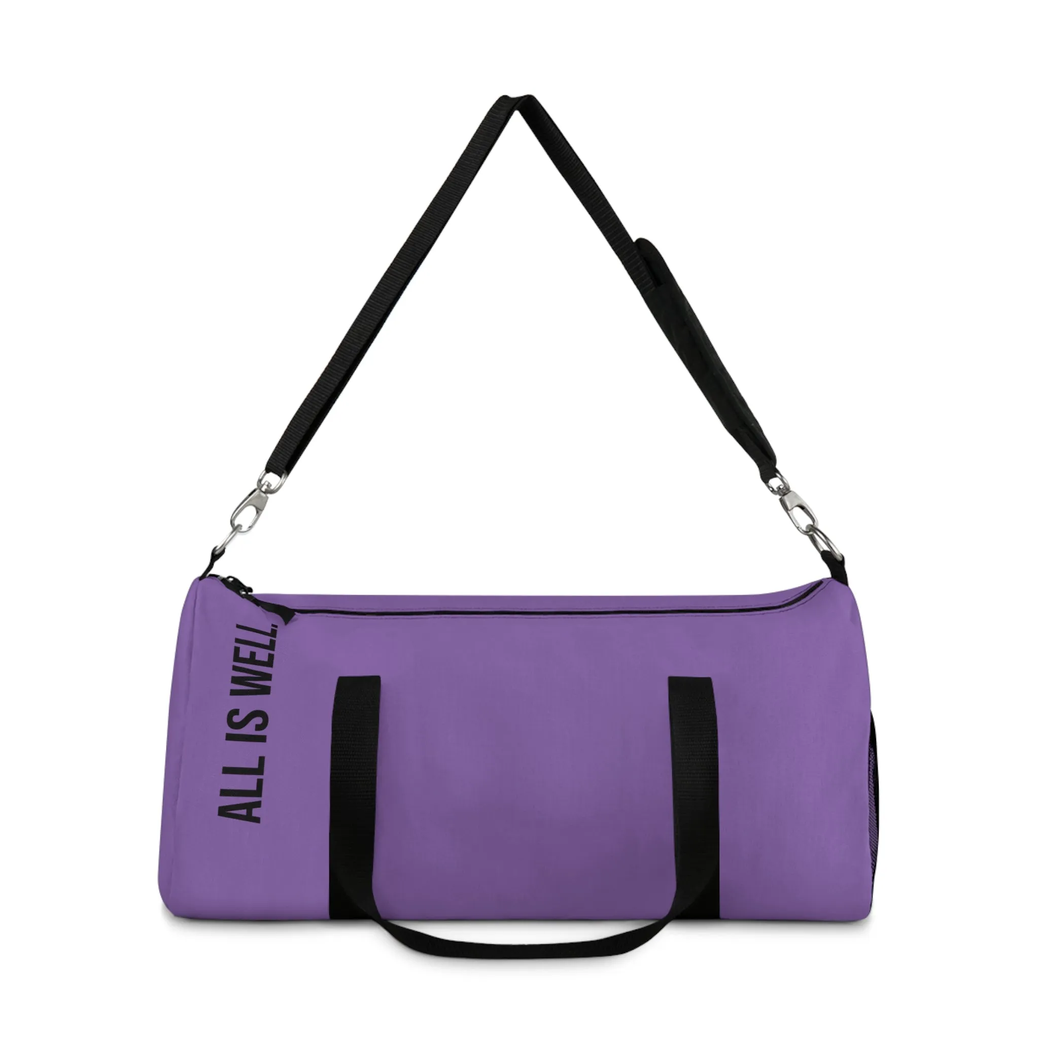 My BRUCE Wellness Light Purple Duffel Bag