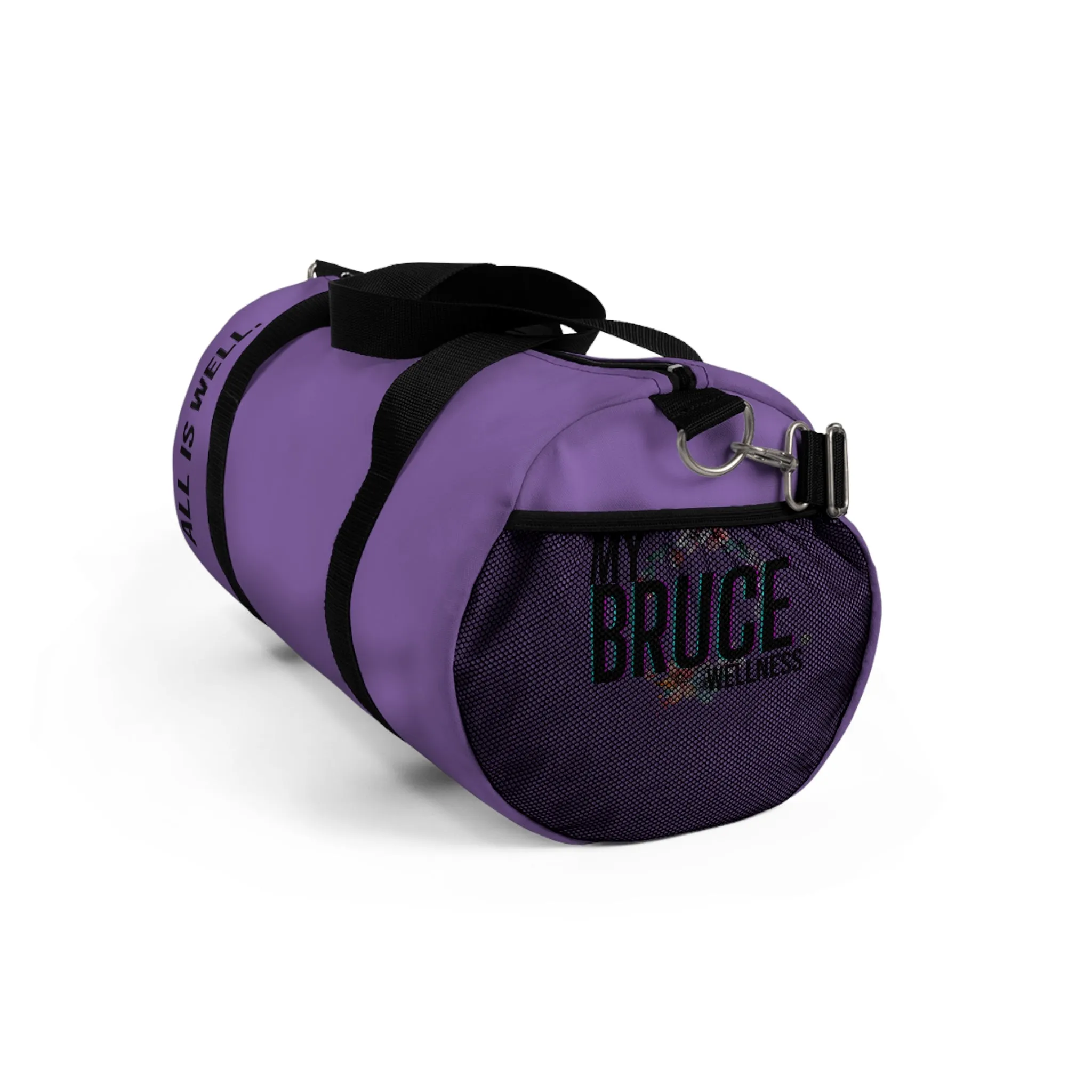 My BRUCE Wellness Light Purple Duffel Bag